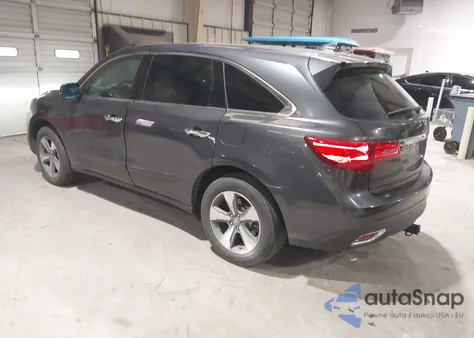 2016 Acura Mdx Acurawatch Plus Package from USA, damaged, VIN 5FRYD3H26GB014980